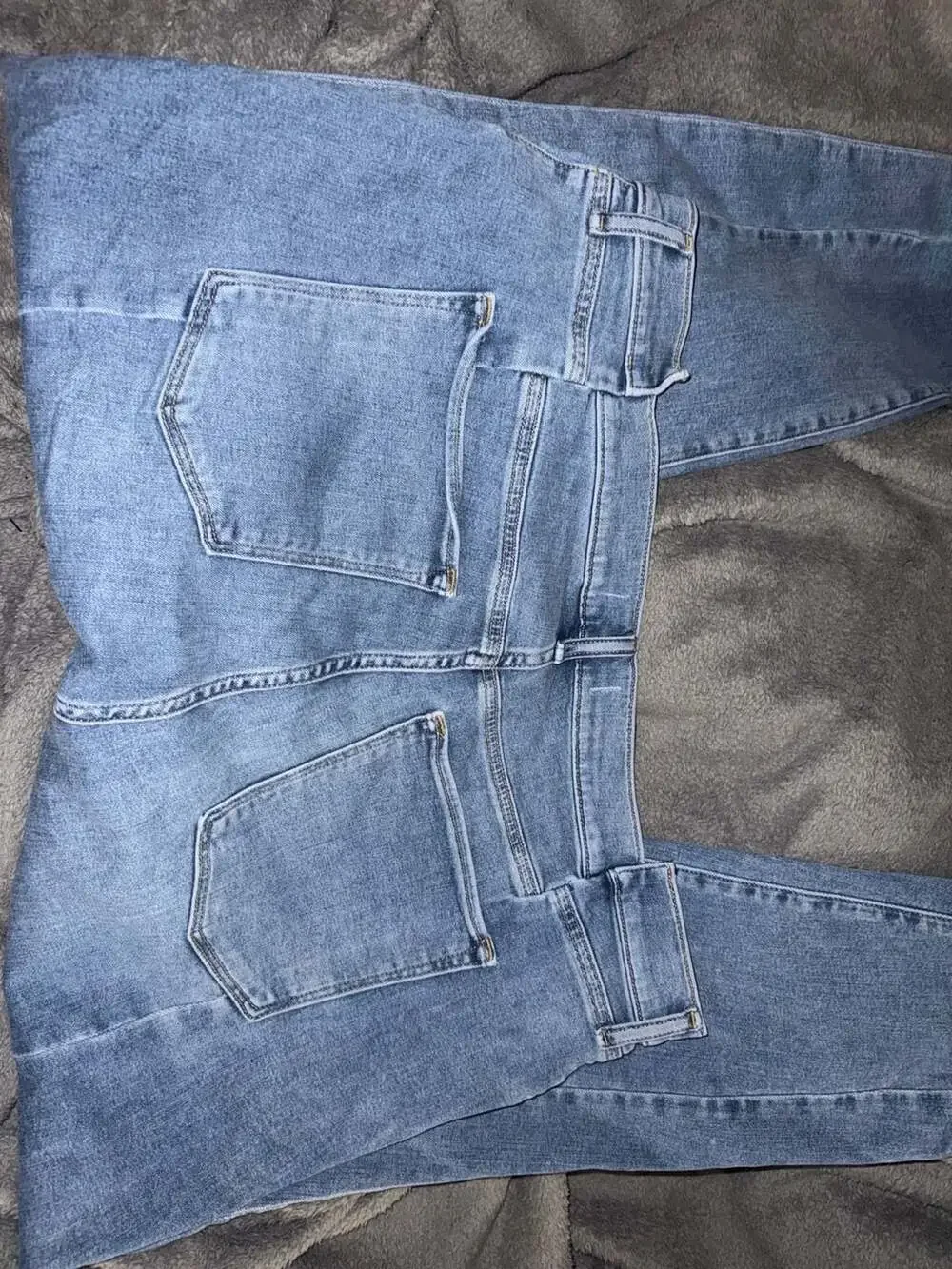 Abercrombie & Fitch Curve Love The Super Skinny Ankle High Rise Jeans Size 36/22